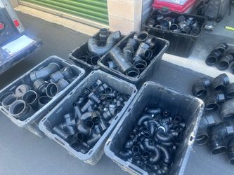 ABS 1-1/2 to 4 inch fittings