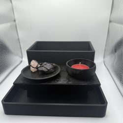 Witchy Altar (Box, Altar, Candle Holder, Crystal Holder