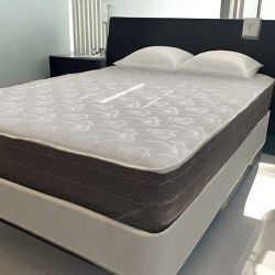 Queen Size Mattress 10 Inches New From Factory Quality & Comfort Also Available Twin-Full-King Same Day Delivery 🚚 