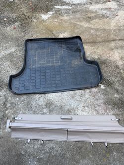 Generation 3 4Runner Cargo cover and rubber mat