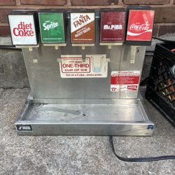 Old Coke Fountain Machine