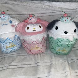 Sanrio Ice cream Plush XxSanrio