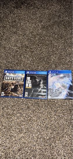 PS4 Games Lot (Untested)