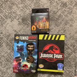 Lot Of 3 Brand New Jurassic Park Items For $15