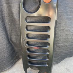 Jeep Wrangler JK Grill (flat Black)