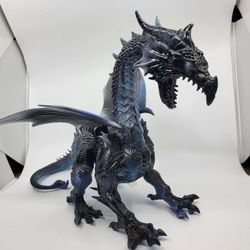 Pan Asian Creation Blue Fire Dragon with Light Up Eyes Home Depot 
Halloween . Pre-owned, in good working an cosmetic shape, Please see the 
photos. I