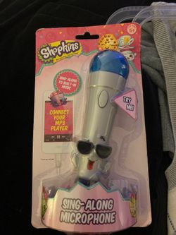 Shopkins sing along microphone