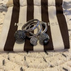 Henri Bendel - Size 7 ring stacks