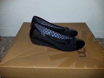 Womens flat wedges on great used condition