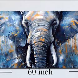Elephant Canvas 60x30 