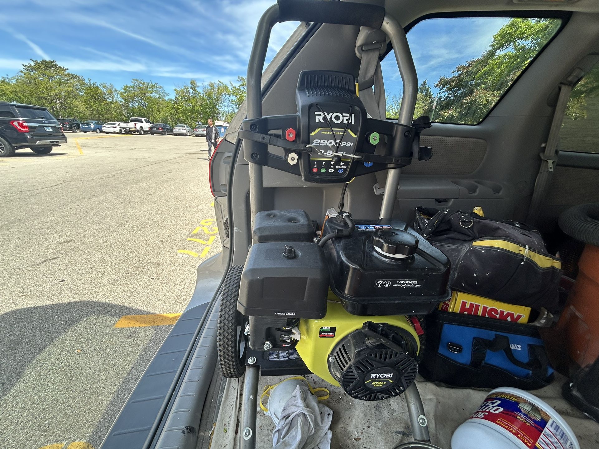 Ryobi gas powered powerwasher