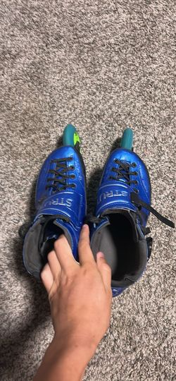Blue Speed Skates