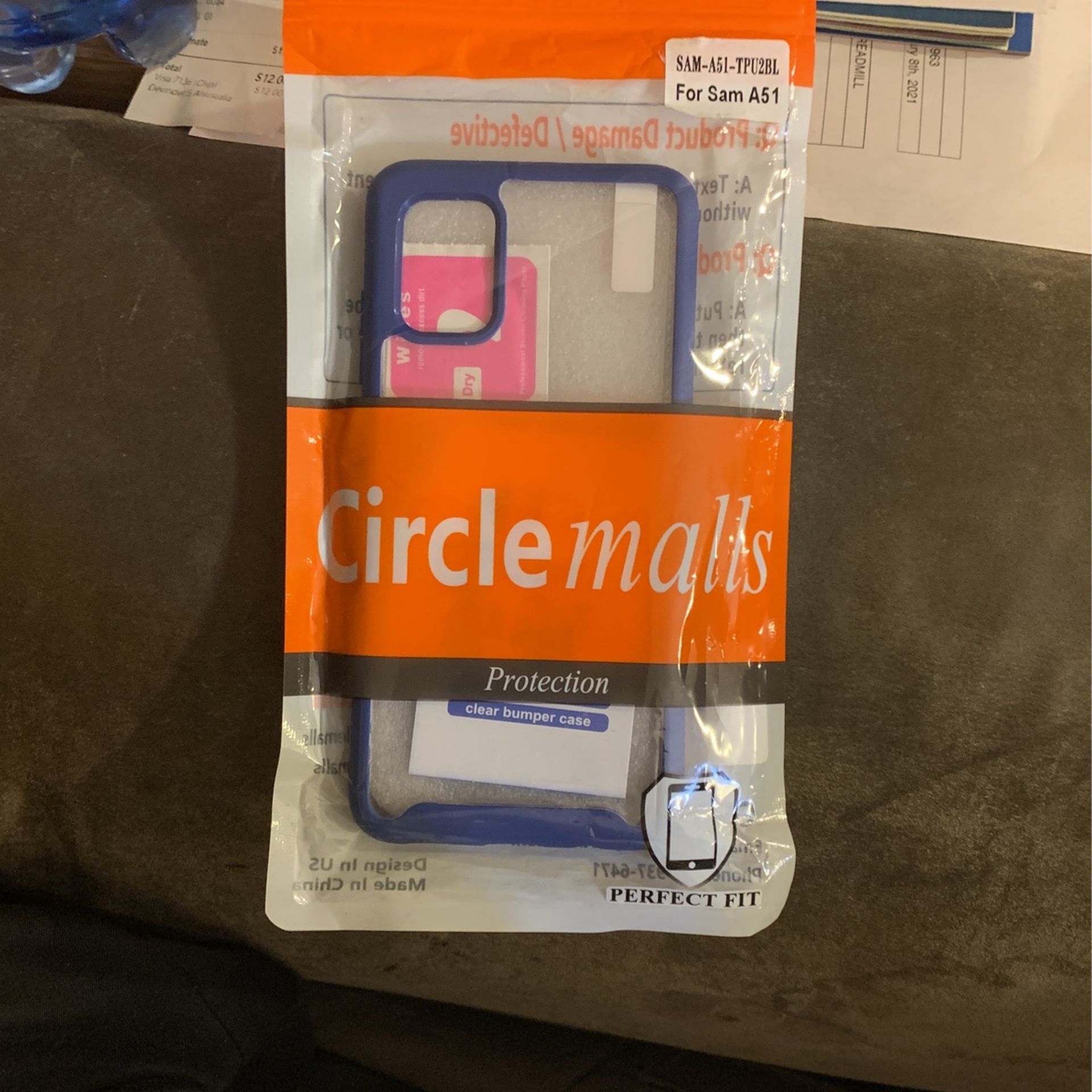 Samsung A51 Case With Screen Protector - New
