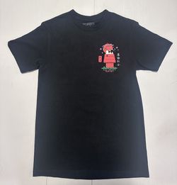 Riot Society Snoopy Kanji T-Shirt Peanuts Cherry Blossom Sz Small Like New