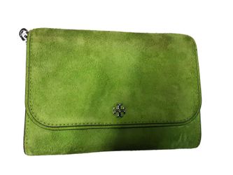 Tory Burch None Seen Green Purse / Handbag