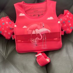 GIRLS FLOATER SIZE 3–6 YEARS  WEIGHT 19- 30KG  