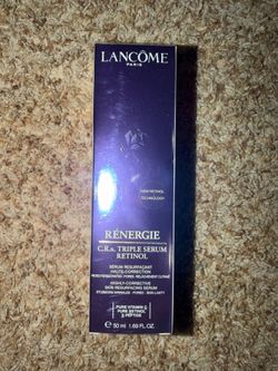 Lancôme Rénergie C.R.x. Triple Serum Retinol - Anti-Aging Serum With Pure Retinol, Pure Vitamin C, X-Peptide - Target Wrinkles and Pores - All Skin Ty