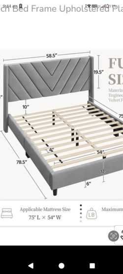 Queen bed frame