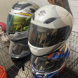 Motorcycle Helmets For Sale 200 For All 4