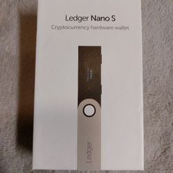 Ledger NANO S Cryptocurrency Hardware Walet NEW