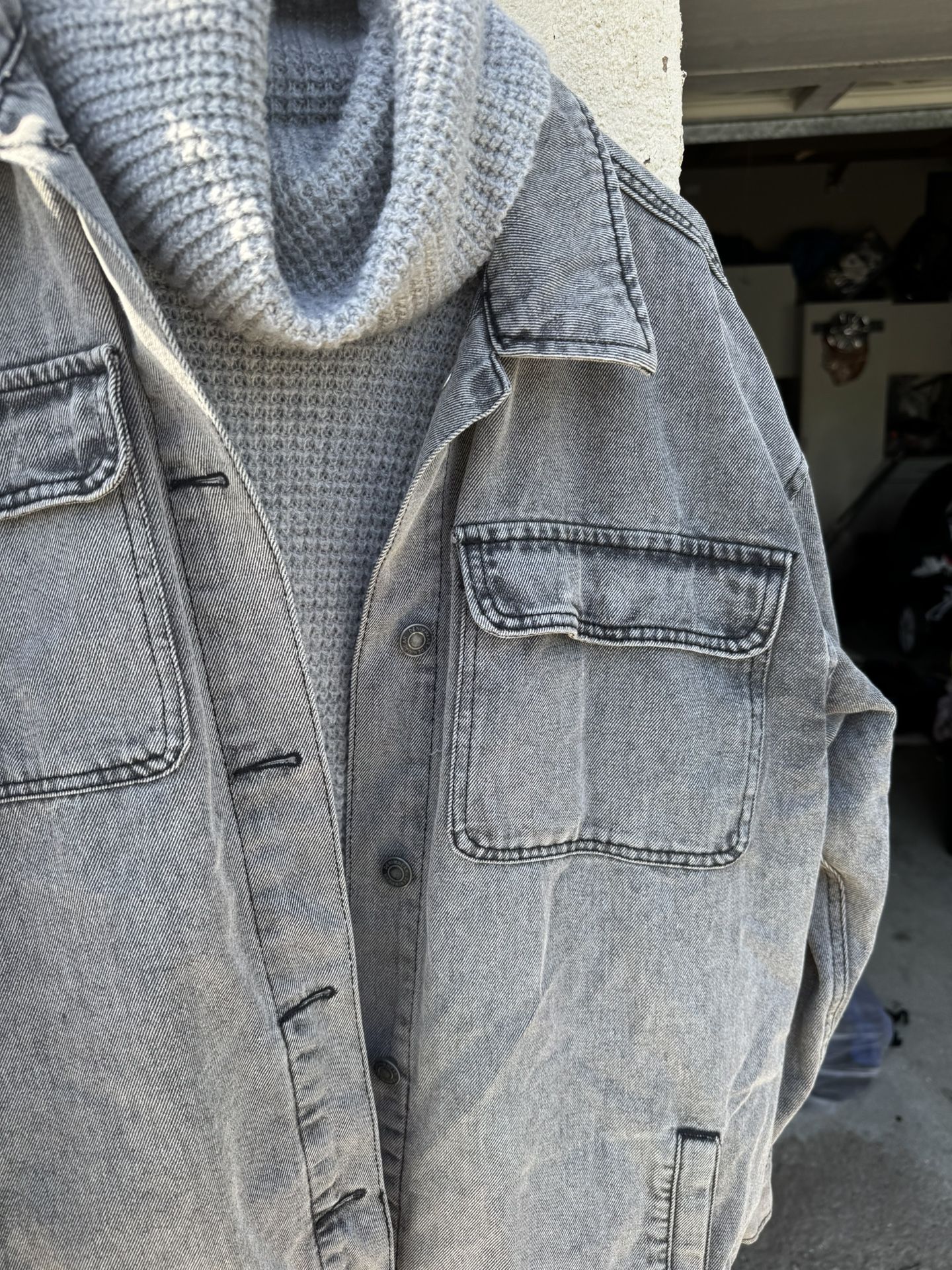Baggy Denim Jacket | large