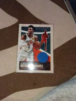 Hamidou Diallo NBA Hoops Rookie Remembrance Relic Card