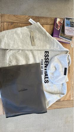 Fear of God Essentials Hoodie Light Oatmeal