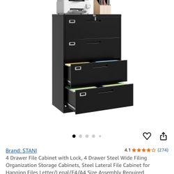 New File Cabinet With Key 