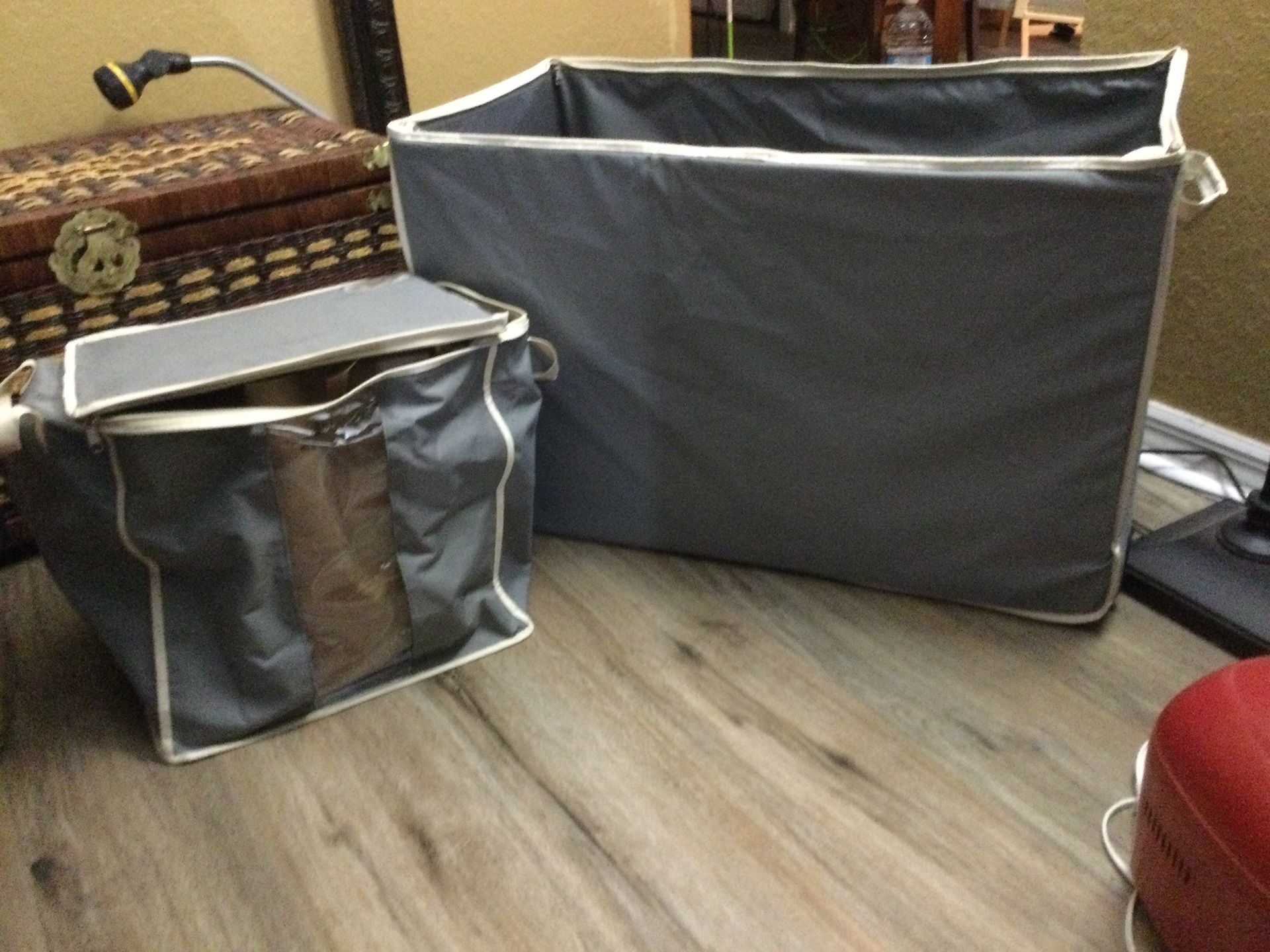 Fabric Storage Container Set - Like New