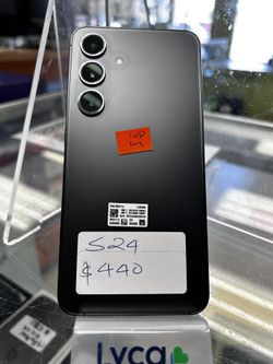 Samsung galaxy s24 128gb with store warranty and receipt 