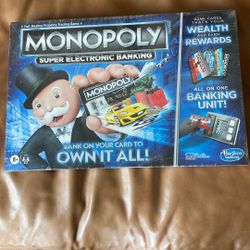 Monopoly Super Electronic Banking Game 
