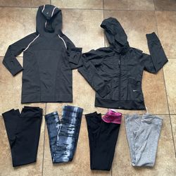 Ivivva Girls Size 8 Leggings Long Sleeves