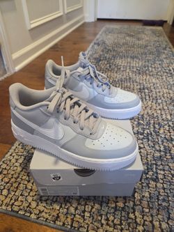 Air Force 1s- Gray & White