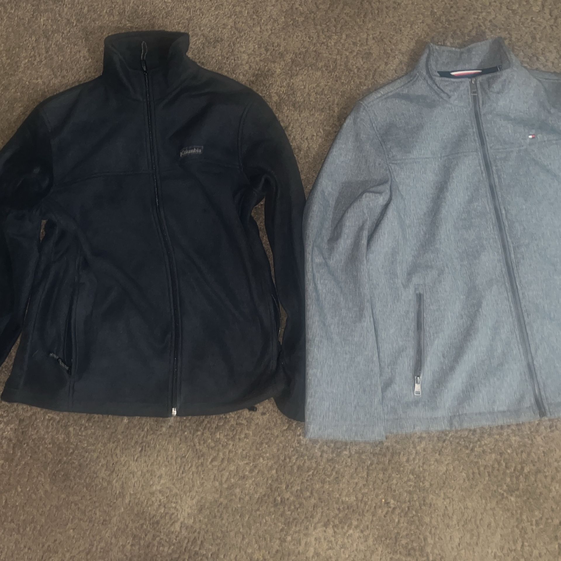 Columbia Jacket And Tommy Hilfiger Jacket