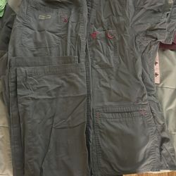 Scrubs!  Size: Pants Small Tall, Shirts Medium.