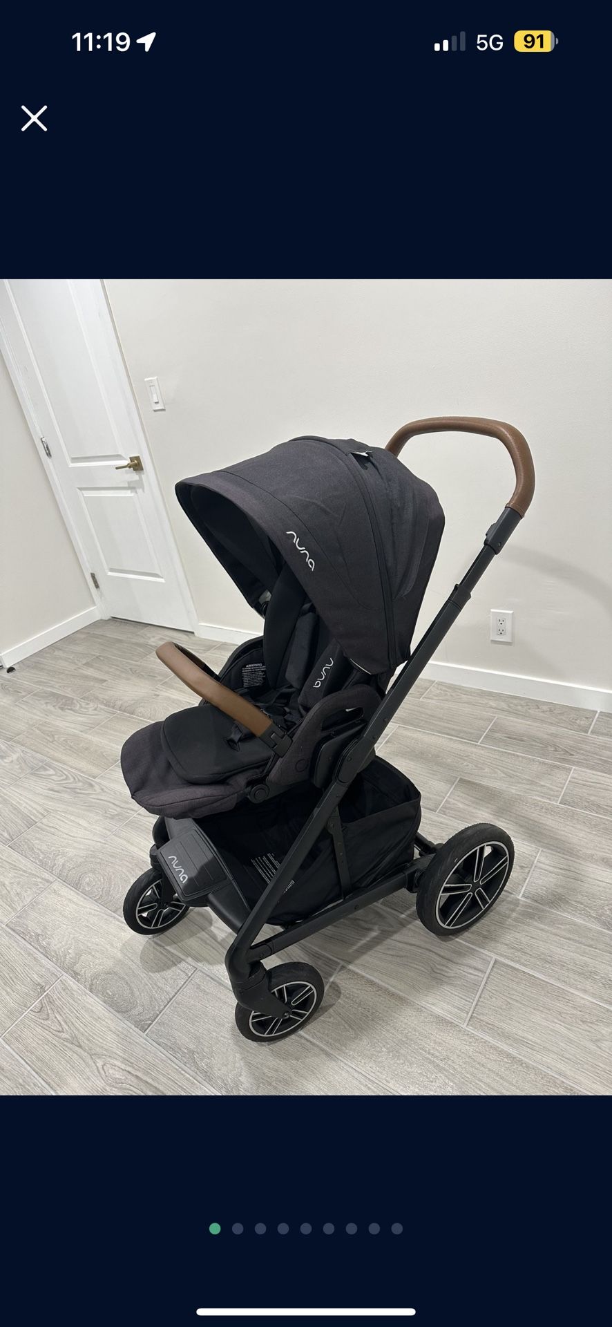 Nuna Mixx Next Stroller - Caviar