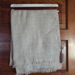 New Sole / Society White Fringed Wrap/Scarf from Nordstrom Rack - NWT