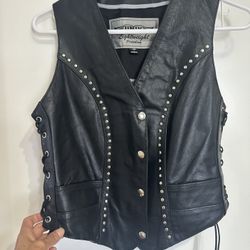 New Leather Vest