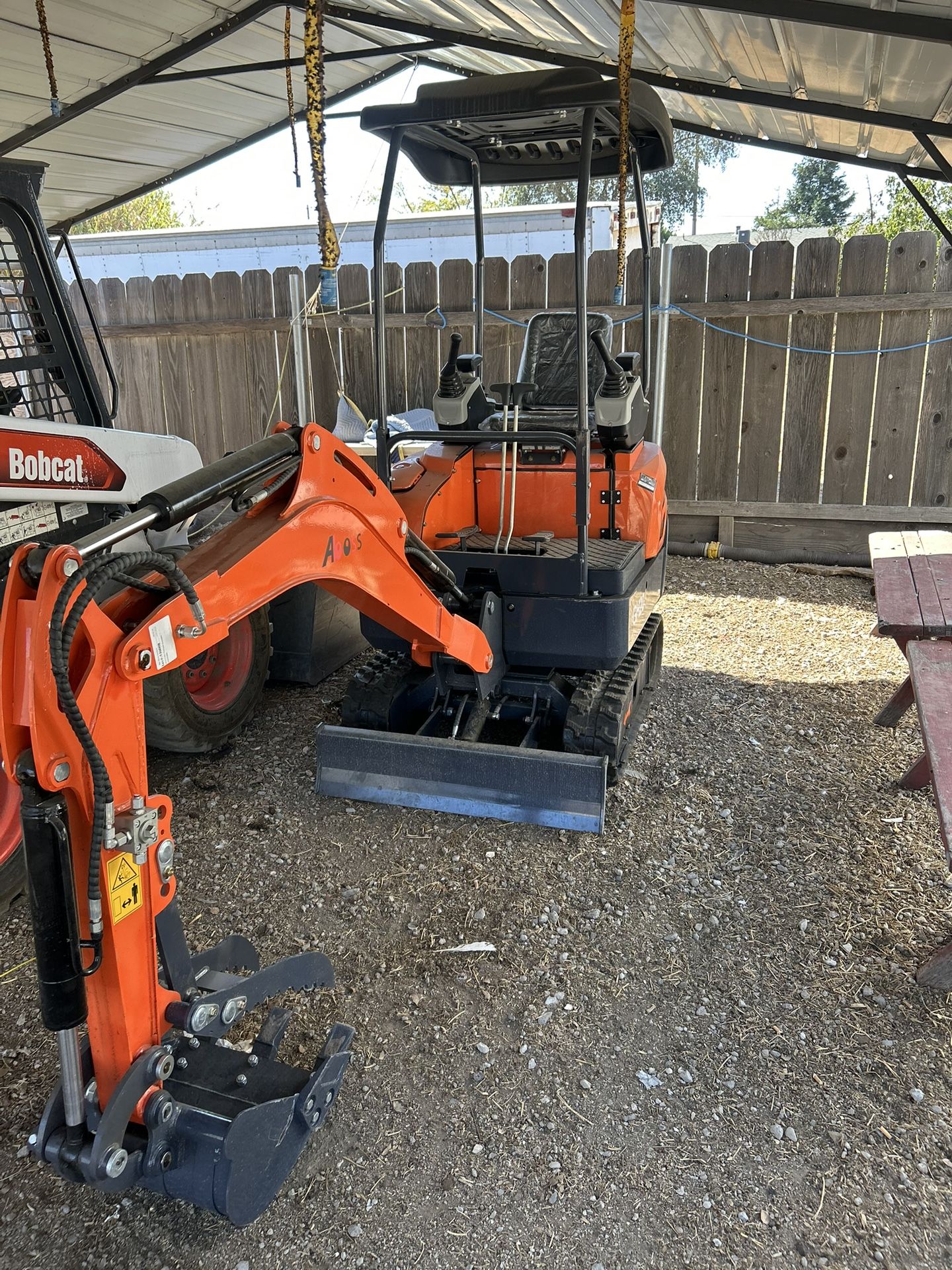Mini Excavator -Gas Powered