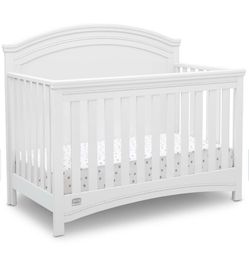 Delta Children Emma 4-in-1 Convertible Crib - COMES WITH MATTRESS OPEN NOT USED