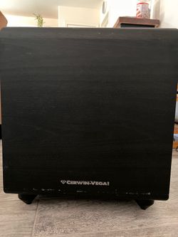 12” subwoofer