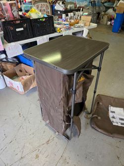 3 shelf camping cupboard