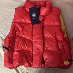 Red Canada Goose Vest