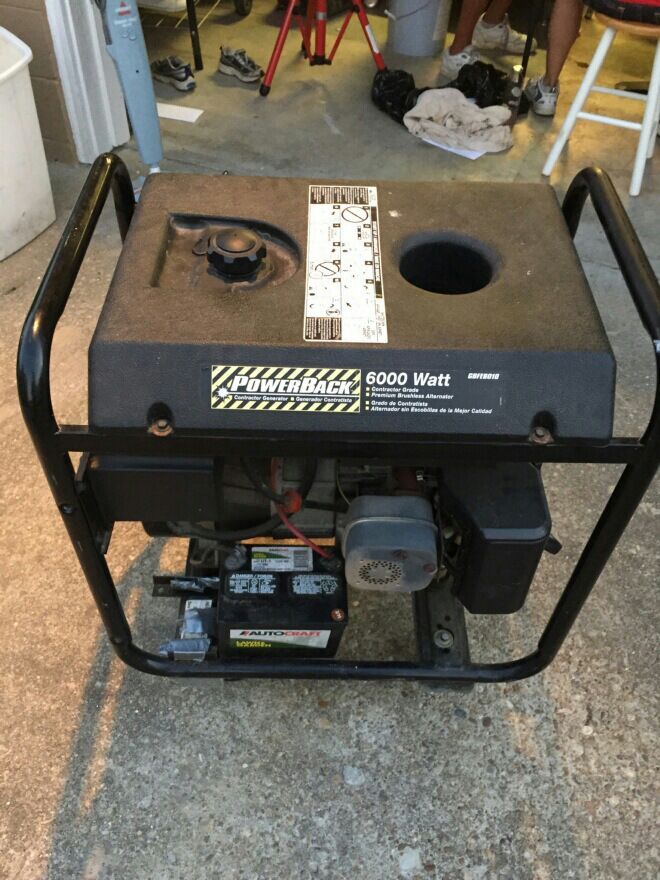 Powerback 6000 watt Generator