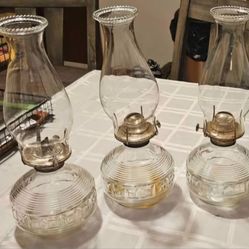 Vintage Oil Lamps 