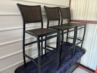 3 Bar Stool/ Counter Chairs