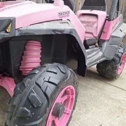 FREE  Electric 4 Wheeler Kids Car 2 Speeds Slow And Fast About 2mph -5mph