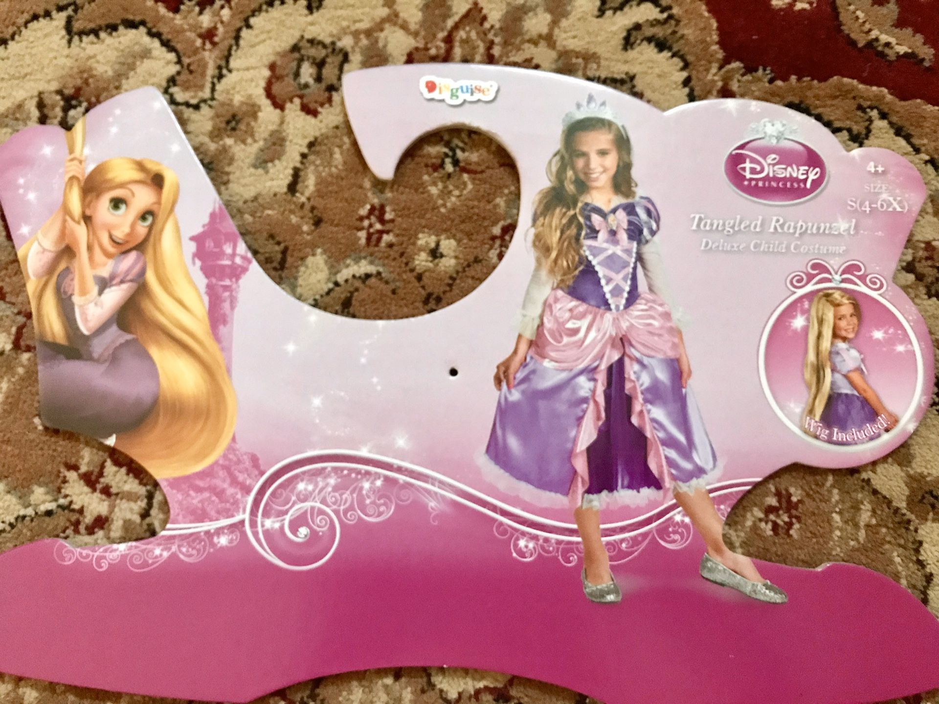 Tangled rapunzel costume size small