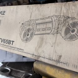 A Brand New Bluetooth Speaker For A Four Wheeler I Took It Out Of The Box One Time To Check It I'm Just Not Too Small For Me