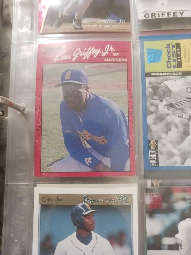 Ken Griffey Jr! 11 Pgs Of 9